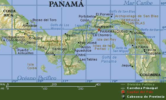 Panama carte